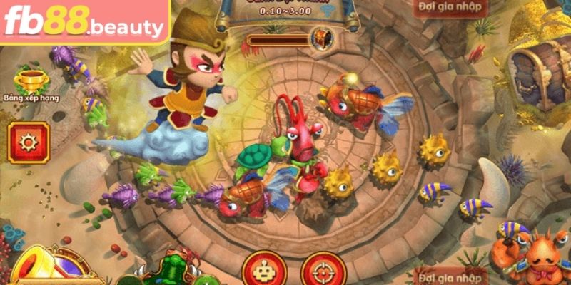 Bắt Cá Đại Thánh FB88 – Kho Báu Đại Dương Thưởng Khủng 2 Sức mạnh pháo năng lượng chinh phục đại dương xanh