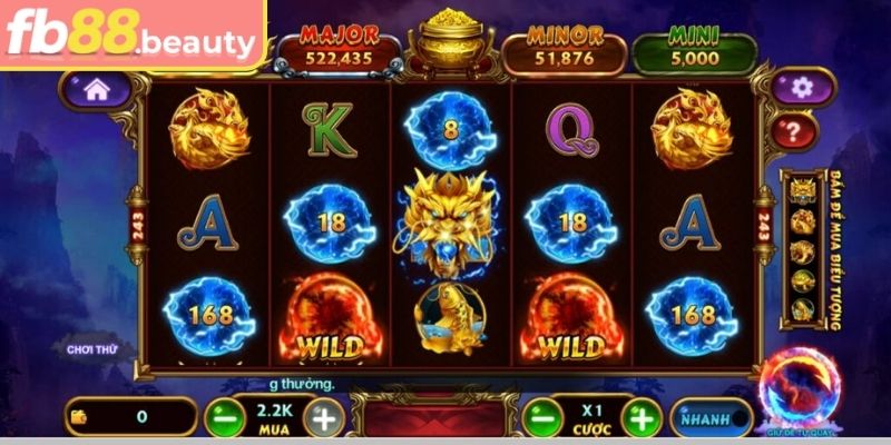 Kho Báu Tứ Linh FB88 – Hướng Dẫn Chi Tiết Và Chiến Lược 2 Tính năng biểu tượng đặc sắc tạo lợi thế tối ưu lượt quay