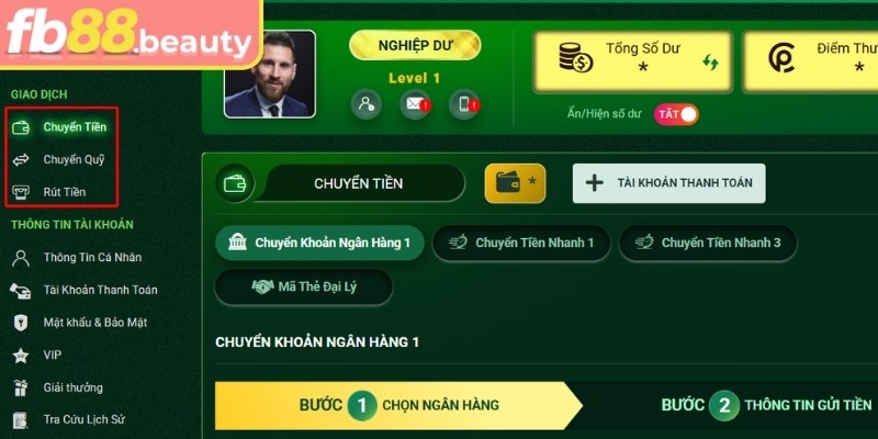 Nắm rõ các điều kiện để nạp rút tiền FB88 thuận lợi nhất