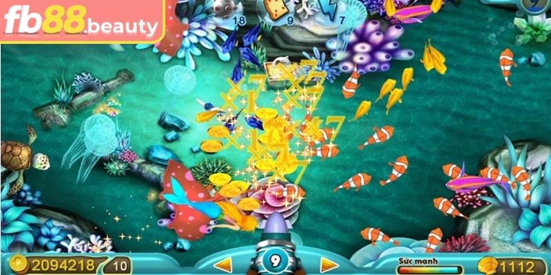 Nổ Cá Đến Rồi FB88 – Cuộc Chiến Đại Dương Thưởng Hấp Dẫn 2 Hiểu luật làm chủ bàn săn nhân đôi phần thưởng