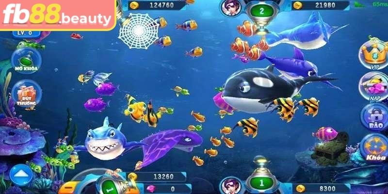 Nổ Cá Đến Rồi FB88 – Cuộc Chiến Đại Dương Thưởng Hấp Dẫn 1 Nổ Cá Đến Rồi FB88 mở ra hành trình săn thưởng cuốn hút