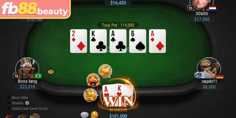 Poker FB88 được nhiều người ủng hộ